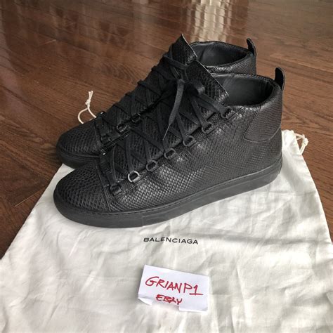 balenciaga arena black cheap